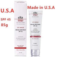 ของแท้ USA.ELTA MD UV Physical Water-Resistant Facial Sunscreen SPF 45กันแดด 85g การผลิตของอเมริกา M