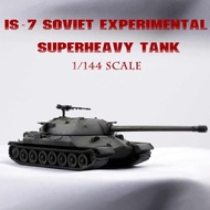 Tank World Handheld War 1/144 IS-7 Super Heavy Tank Main War Tank Finished Model