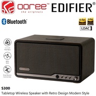 EDIFIER S300 Vintage Retro Wireless Tabletop Speaker | 80W RMS | Hi-Res Audio | AirPlay 2 Support | 
