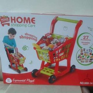 超级市場手推車　超市購物車　Supermarket playset