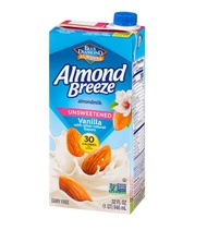 Almond Breeze Unsweetened Vanilla Almond Milk 946ml ho