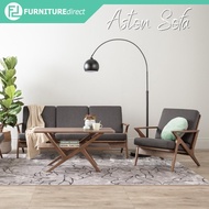 Furniture Direct ASTON Solid Wood 123 Seater Sofa solid wood frame