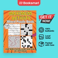 MAXIMUM ACTIVITY Mixed puzzle book: Variety Puzzles Book, Word Search, Sudoku, Mazes, Cross Words an