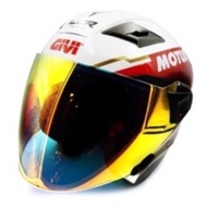 VISOR HELMET GIVI M30.3 COLOUR GOLD & RED