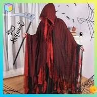 halloween costume for women decoration Kostum Halloween dewasa lelaki mati jubah penyihir zombie pakaian hantu menakutkan kostum seram