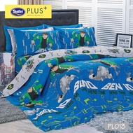 [KNOCK OUT SALE] Satin Plus  ชุดเซท ผ้าปูทีนอน 6 ฟุต ผ้าปูที่นอน5ฟุต และ ผ้าปูที่นอน3.5ฟุต + ผ้านวม 