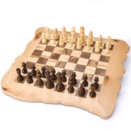 Wooden Chess Board Set Large Unique Chessboard (Playing Area 15 x 15inch) with 3.5" King Chess Piece