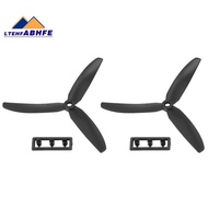 1 pair 5030 3-Blades Direct Drive Propeller Prop CW/CCW for RC Airplane Aircraft (Black)