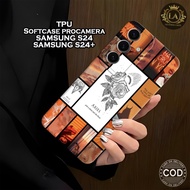 HP Latest Samsung S24 / S24+ Case - Leviora Case - Branded Fashion Case - Samsung S24 / S24+ Softcas