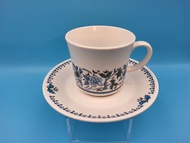 日本(正版)(Used) Noritake “Blue Moon" Cup & Saucer (1969-1980)(茶杯連碟)