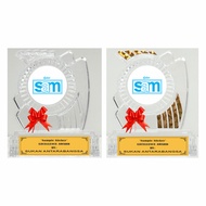 Plak Akrilik Plastik PLASTIC ACRYLIC Plaque EM18068 Plak Cenderahati Souvenier Stand/Simple Gift