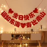 Old Man 60 Birthday Banquet Birthday Decoration Balloon Background Wall Birthday Character Scene Dec