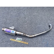 Racing exhaust original exhaust DRT GP Oval type gtx Karisma, jupiter, vega, astrea, Revo Abs, Supra