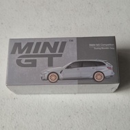 Mini GT BMW M3 Competition Touring Brooklin Gray