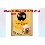 Nescafe Gold Flat White (24g x 15 sticks)