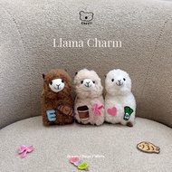 GANTUNGAN Gaffu | Alpaca Bag Charm | Alpaca Bag Charm Custom | Llama Bag Charm | Cute Bagcharm Custo