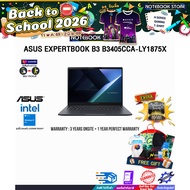 [ผ่อน 0% 10 เดือน] ASUS EXPERTBOOK B3 B3405CCA-LY1875X /Ultra 7 255H /ประกัน 3 Years Onsite Service+