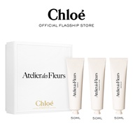 เซ็ทแฮนด์ครีม Chloé Atelier des Fleurs Handcream Gift Box Cedrus 50 ML + Magnolia Alba 50 ML + Santa