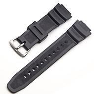 Silicone Strap for-Casio AE-1000w AQ-S810W SGW-400H / SGW-300H Rubber Watchband Pin Buckle Strap Wat