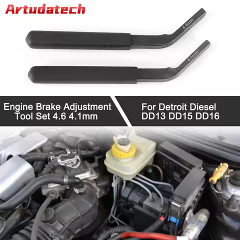 Artudatech Engine Brake Adjustment Tool 4.6&4.1mm Kit For Detroit Diesel DD13 DD15 DD16 Car Accessor