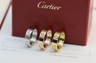 Cartier outlet ring 卡地亞情侶戒指 尺碼可選 對戒