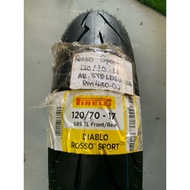 TAYAR PIRELLI DIABLO ROSSO TUBELESS 120/70/17