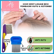 Long handle dandruff lice comb lice comb dandruff lice lifting tool dandruff cleaning comb SW