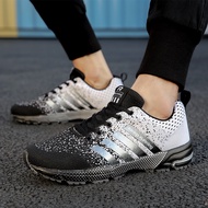 Korea 2024 Raya 【Ready Stock】 Plus Size 35-48 Women Men Hiking Sport Shoes Running Sneakers Casual Shoes Athletic Shoes Jogging Shoes COD