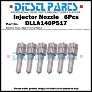 6x Diesel Fuel Injector Nozzle Tip DLLA140P517 for Cummins 6CT 6CTA 8.3L 3928384 0432191629