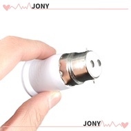 JONYPH LED Lamp Adapter, Edison Screw B22 To E27 B22 To E27 Adapter, Durable Heat Resistant Anti Bur