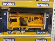 ★《BRUDER》德國大比例擬真 1:16 MAN TGA 工程起重吊車_RU2754