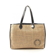 CHROME HEARTS 馬蹄沙灘包手袋手工皮革布料米色黑色二手男式