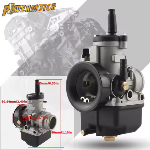 For Dellorto Carburetor PHBH 28 30 28BS 30BS Motorcycle Carburetor Yamaha TZR Piaggio Kart ATV UTV 4