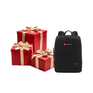 【GIFT】Roborock Multi Compartment Storage with USB Cable Port for Re-charging Canvas Laptop Backpack