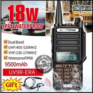 (UP to 25km)New BaoFeng UV9R ERA Waterproof Handheld Walkie Talkie 18Watts UHF VHF Dual Band IP68 HF Transceiver Ham Portable Radio
