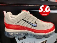 S.G Nike Air VaporMax 360 女鞋 全氣墊 休閒 復古 慢跑鞋 冰底 灰紅 CK2719-001