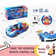 SONIC THE HEDGEHOG Rechargeable Remote Control Toys Kereta remote control ( Ready stock) 1:18 scale 