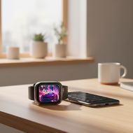 HTC NE40 Noise Cancelling ANC Translation Headset supports 134 languages with LED touchscreen and wa