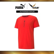 PUMA Men's Performance Graphic SS Tee T-Shirt (Red) 52014823