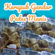 kerupuk gendar manis pedas