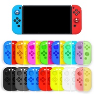 Soft Silicone Protective Case For NS Nintendo Switch &amp; Switch OLED JoyCon Joy-Con Controller Anti-Slip Gamepad Sleeve Repalcement Accessories