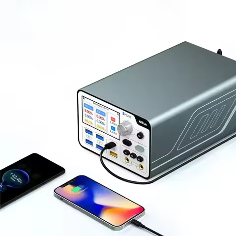 AIXUN P3208 Smart Regulated Power Supply for iPhone 6-14 Pro Max Phone Short Circuit Detector Batter