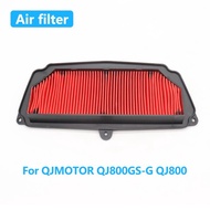 Motorcycle High Flow Air Filter For QJMOTOR QJ800GS-G QJ800 QJ800GS 800GS Engine Intake Cleaner Acce