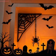 CHENZHI Spider Web Corner Decor, Creepy Fun Spider Web Door Frame Prop, Fake Spider Web Plastic Real