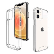C168 CASING SPACE CLEAR BLACK CASE IMPACT DROP iphone SE 3 5G 2020 2022 6 6G GS 6PLUS 7 7PLUS 8 8 8P