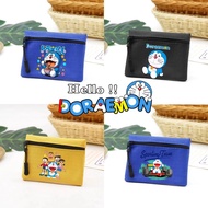 Doraemon Wallet Children's Portable Small Zero Wallet Coin Bank Card Zipper Storage Bag Birthday Gif