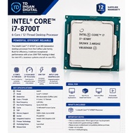 Intel Core i7-8700T 8th Gen CPU 2.40GHz Up to 4.00GHz 6-Core 12-Thread LGA1151 | Used