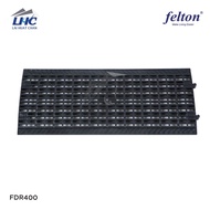 FDR400 FELTON High Quality Heavy Duty Drain Cover Black 10" x 29" W Penutup Longkang