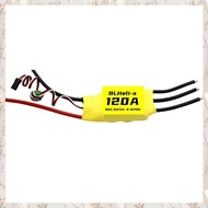 (MDQS) BLHeli 120A Brushless ESC 6V 5A BEC 2-6S for RC FPV Fixed Wing Multirotor Drone DIY Parts
