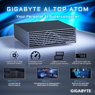 # GIGABYTE AI TOP ATOM Supercomputer # [ NVIDIA GB10, 128 GB LPDDR5x, 4TB NVME.M.2 PCIE5.0 ]